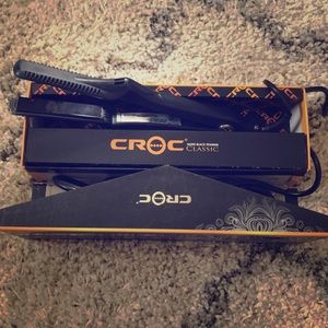 Croc Nano Black Titanium Hair Straightener